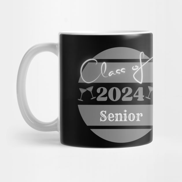 Class of 2024 senior black by Bailamor